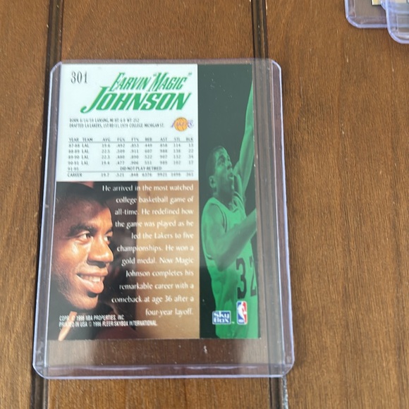 Basketball card - Picture 2 of 2